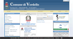 Desktop Screenshot of comune.verdello.bg.it